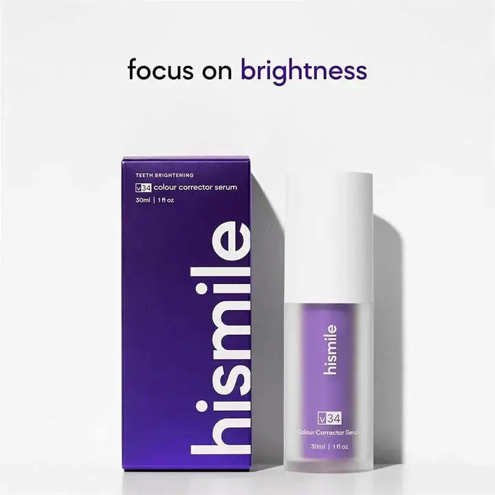 2 in 1 OFFER:  HiSmile V34 Teeth Whitening Serum and Tooth Stain Removal